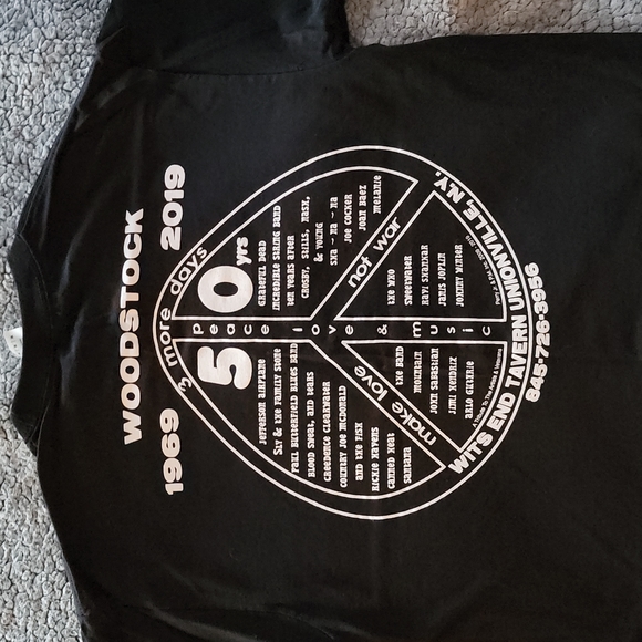 Woodstock reunion t-shirt 2019 - Picture 2 of 2